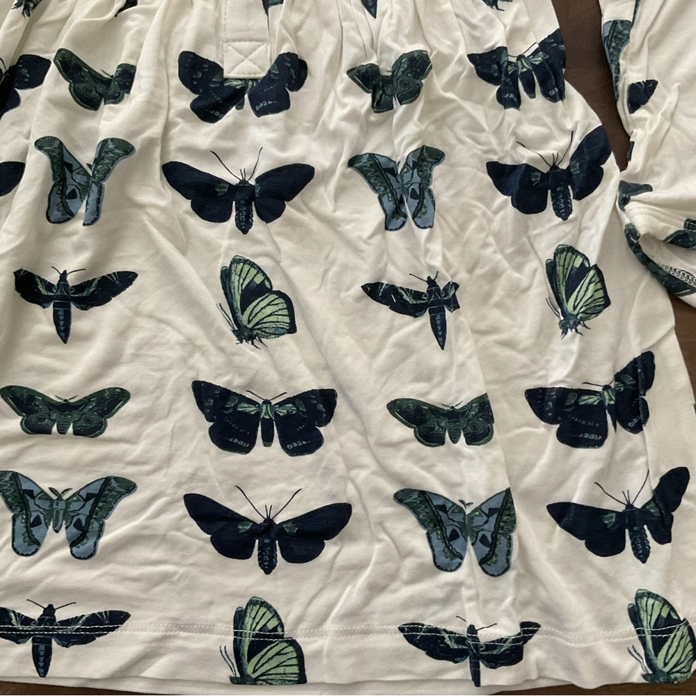 Kate Quinn White and Green Butterfly Dress Set - Picture 8 of 8